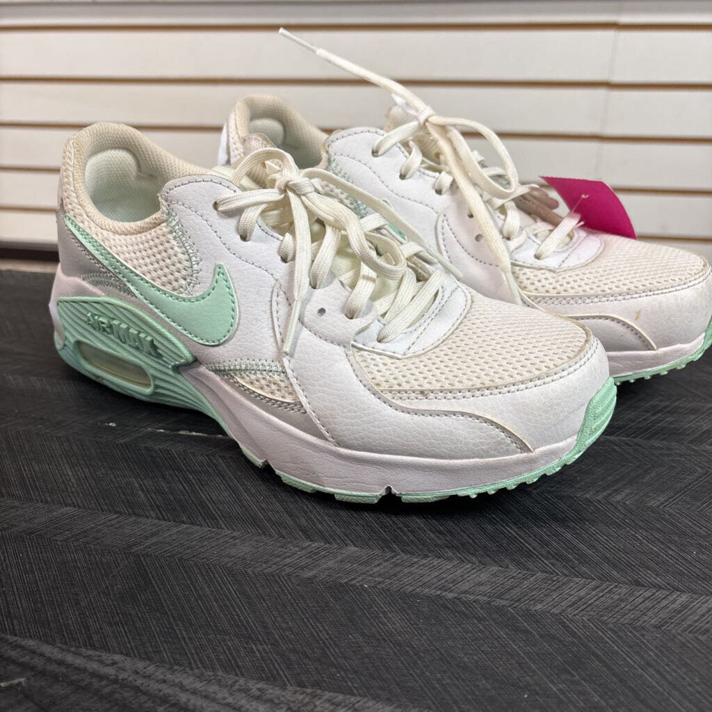 Nike Air Max White and Mint Shoes, Women's 7