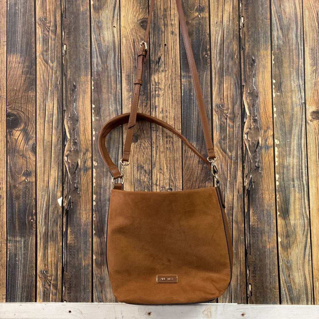 Nine West Brown Purse, 11x9.5in