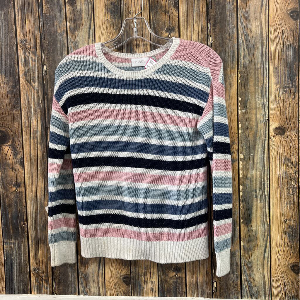 Place Striped Sweater, Girl's 7/8