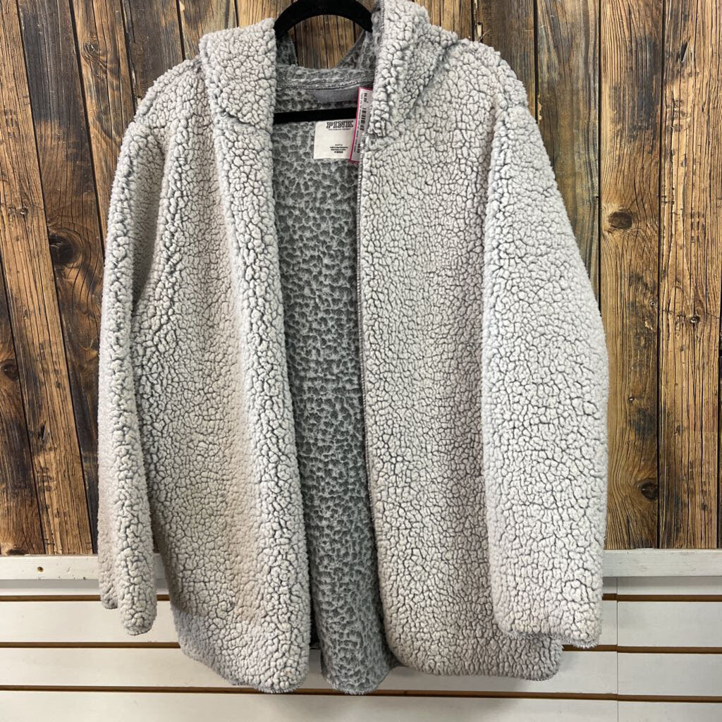 PINK Gray Robe, Women's OS