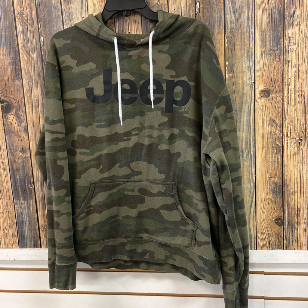 Jeep Camo Hoodie, Men's L