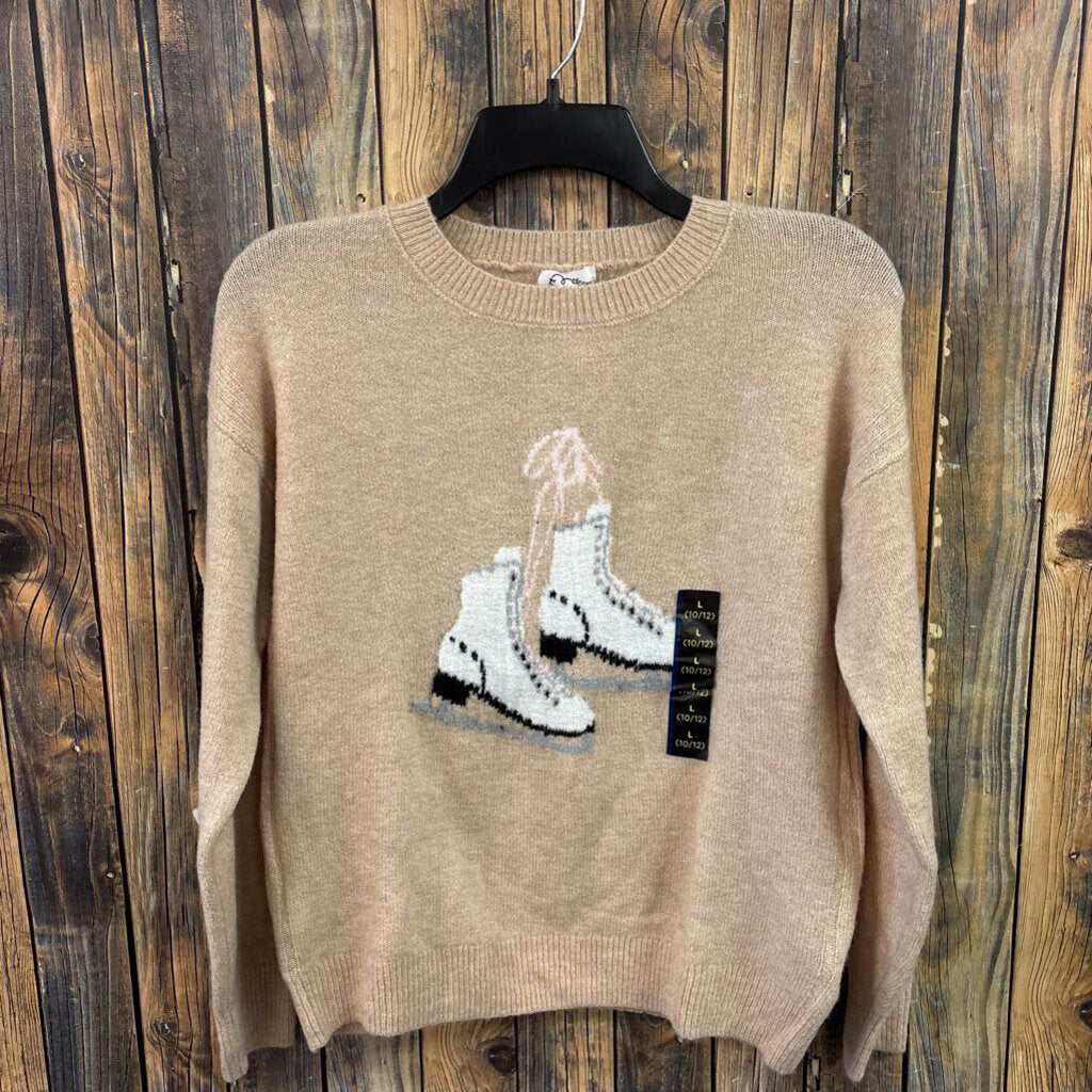 NWT Art Class Tan Sweater, Girls 10/12