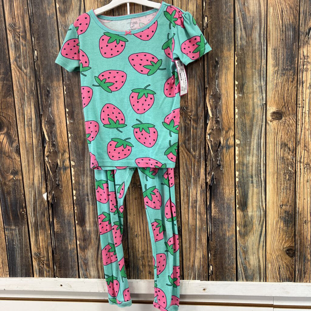 Strawberry PJ Set, Girls 5