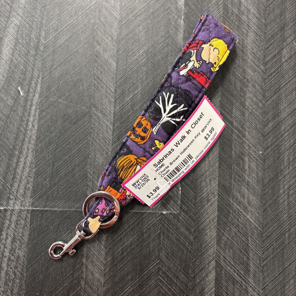 Charlie Brown Halloween Key Chain