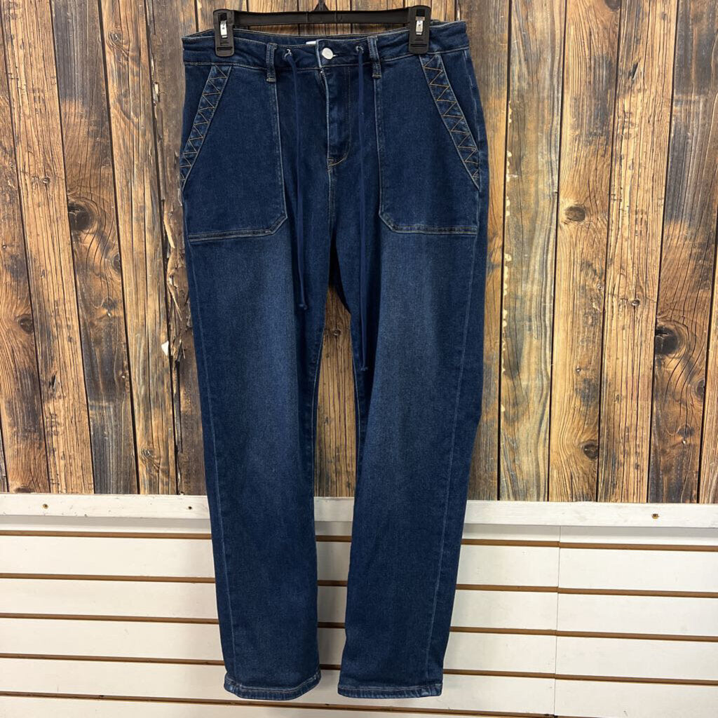 Mica Dark Wash Jeans, Womens 28/6