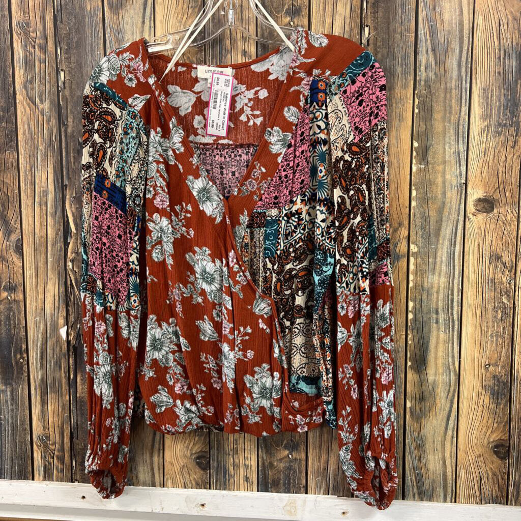 Umgee Rust Top, Womens S