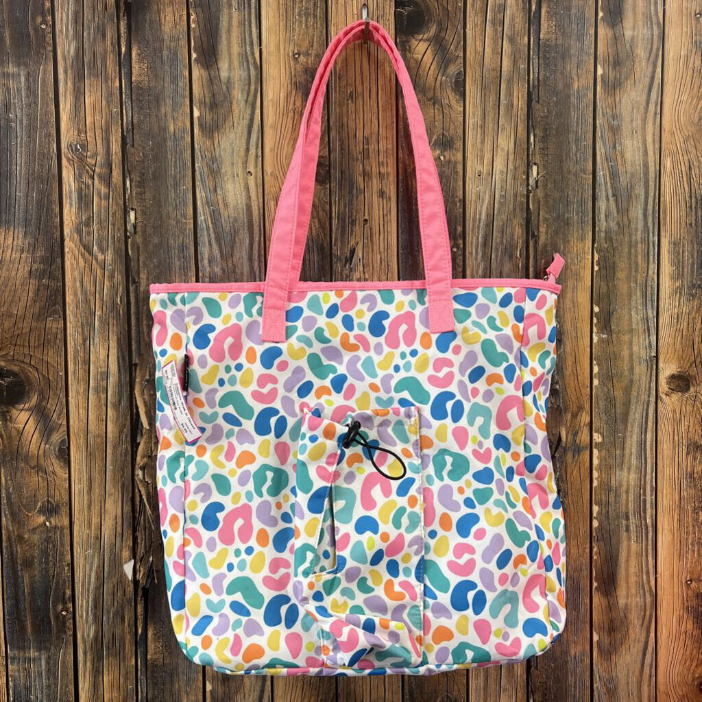 Animal Print Bag 18x16in