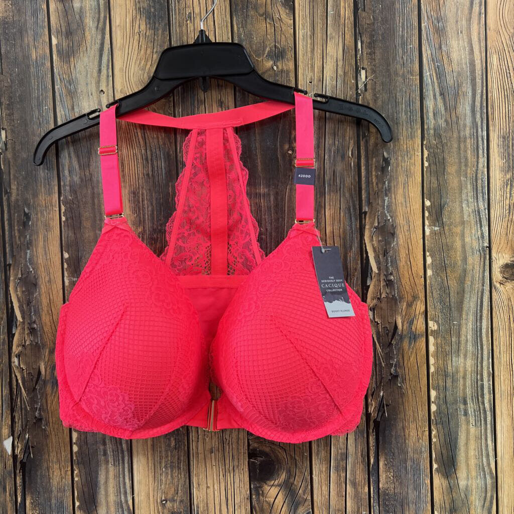 NWT Cacique Boost Plunge Bra, Womens 42DDD
