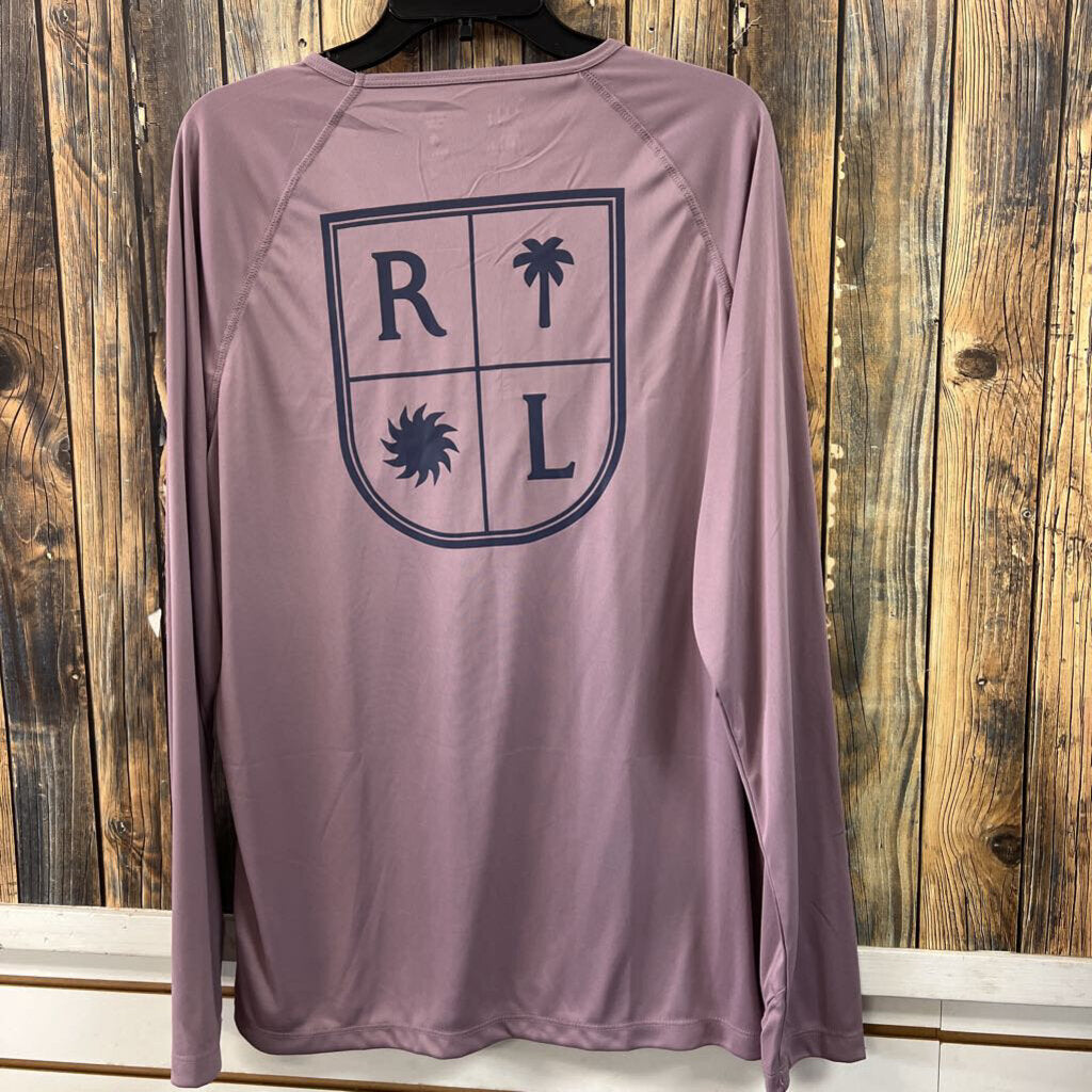 Reel Life Purple Top, Womens 2X