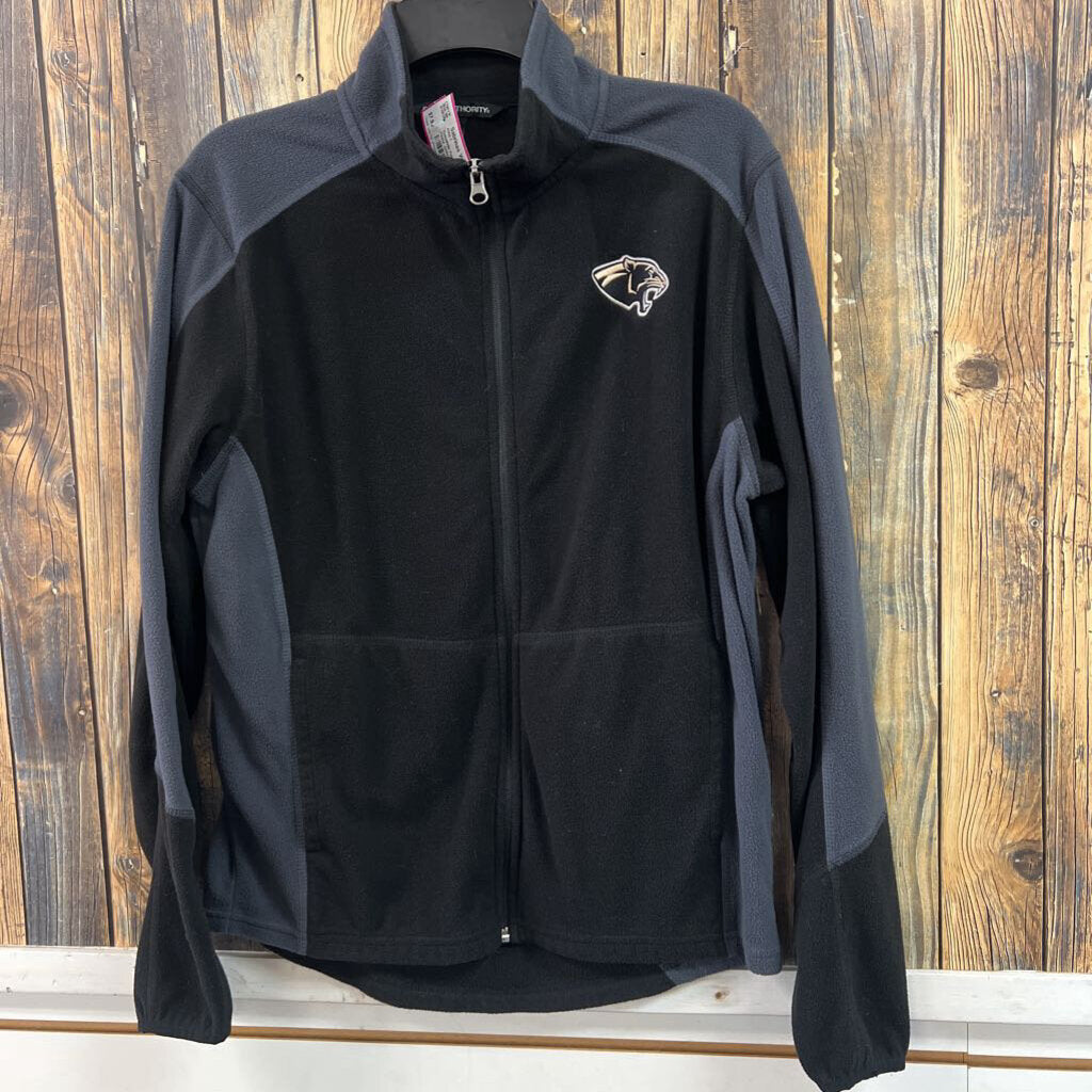 Russellville Panthers Black Fleece Jacket, Adult S