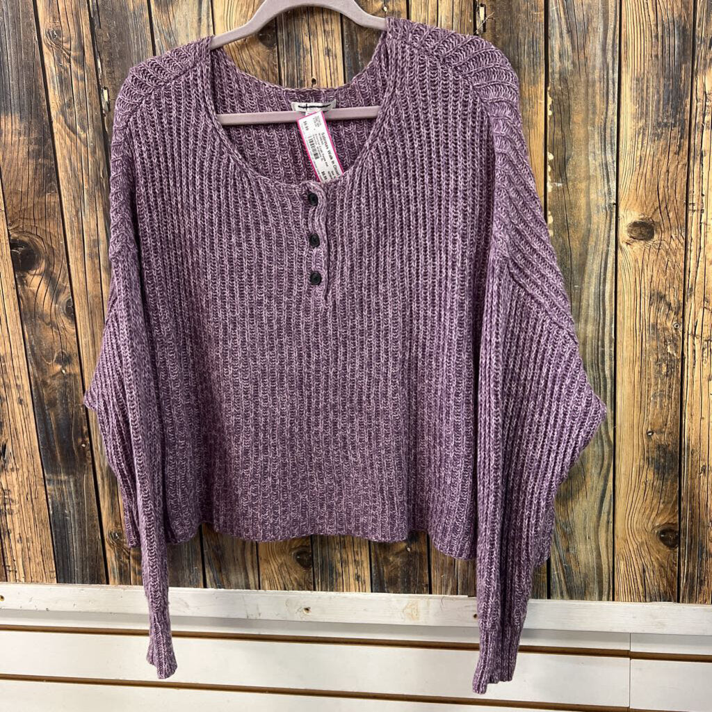 American Eagle Purple Knit Sweater, Womens XL