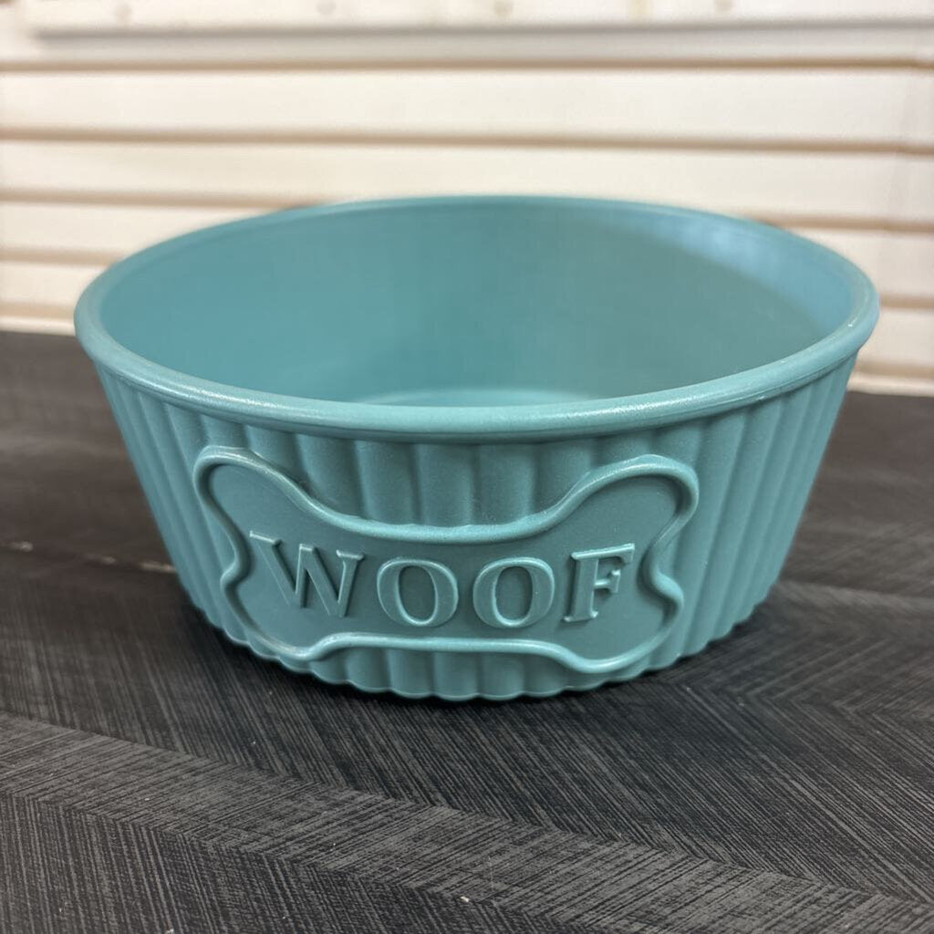 NWT Vibrant Life No Scoot Dog Bowl (2) 6IN