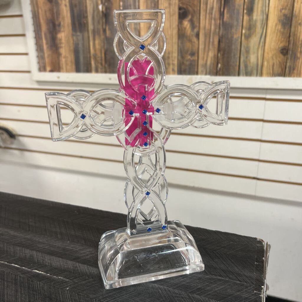 Crystal Cross - NO SHIP - 11x7