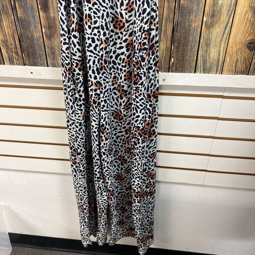 NWT Animal Print Print Romper, Women's XL