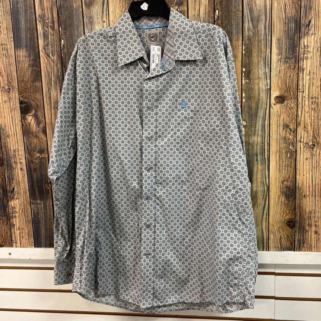 Cinch Button Up, Men's L