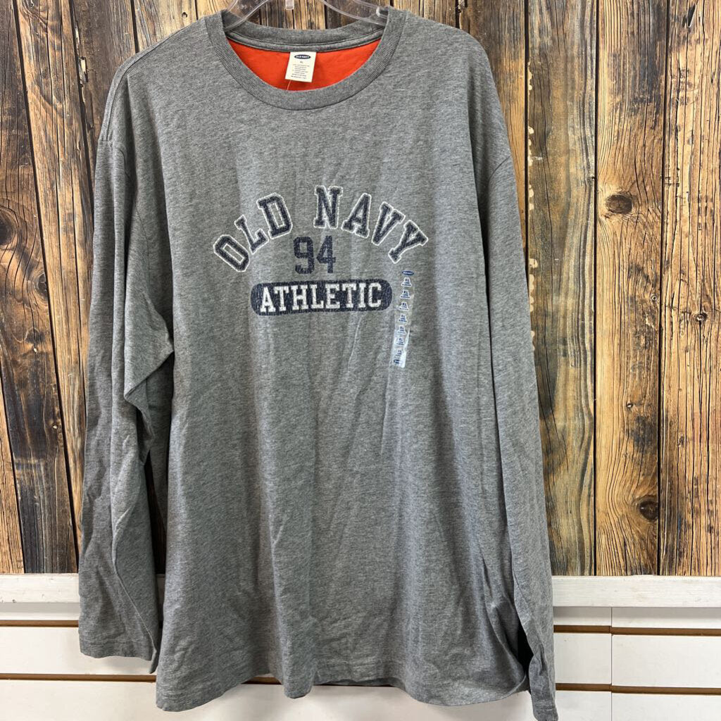 NWT Old Navy Grey Top, Mens XL