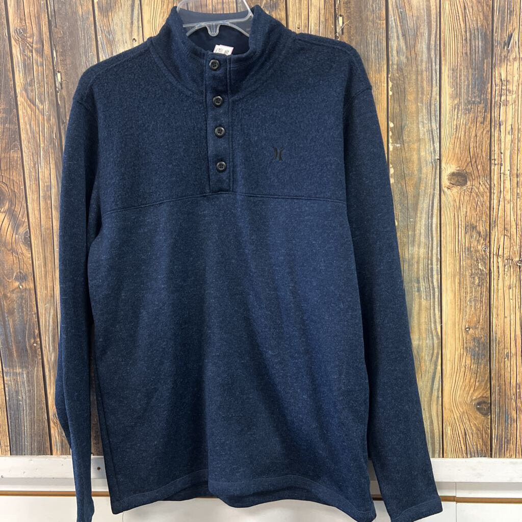 Hurley Navy Pullover, Mens L