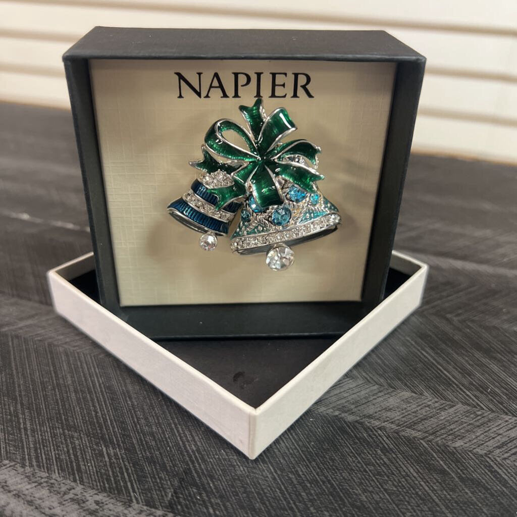 Napier Jingle Bell Pin - 2x2