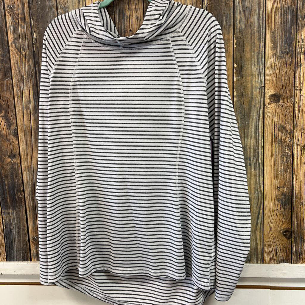 mca Sport Striped Top, Womens XL