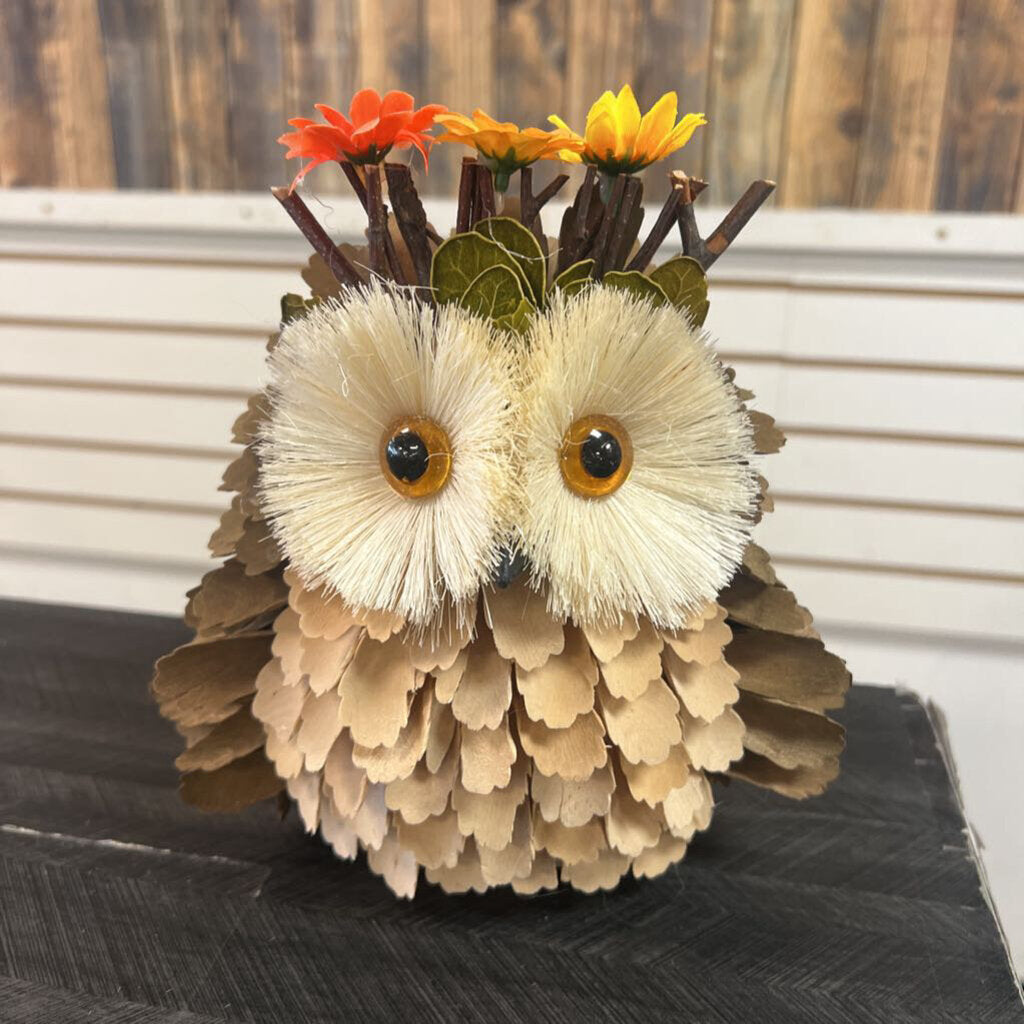Fall Owl - NO SHIP - 8x6