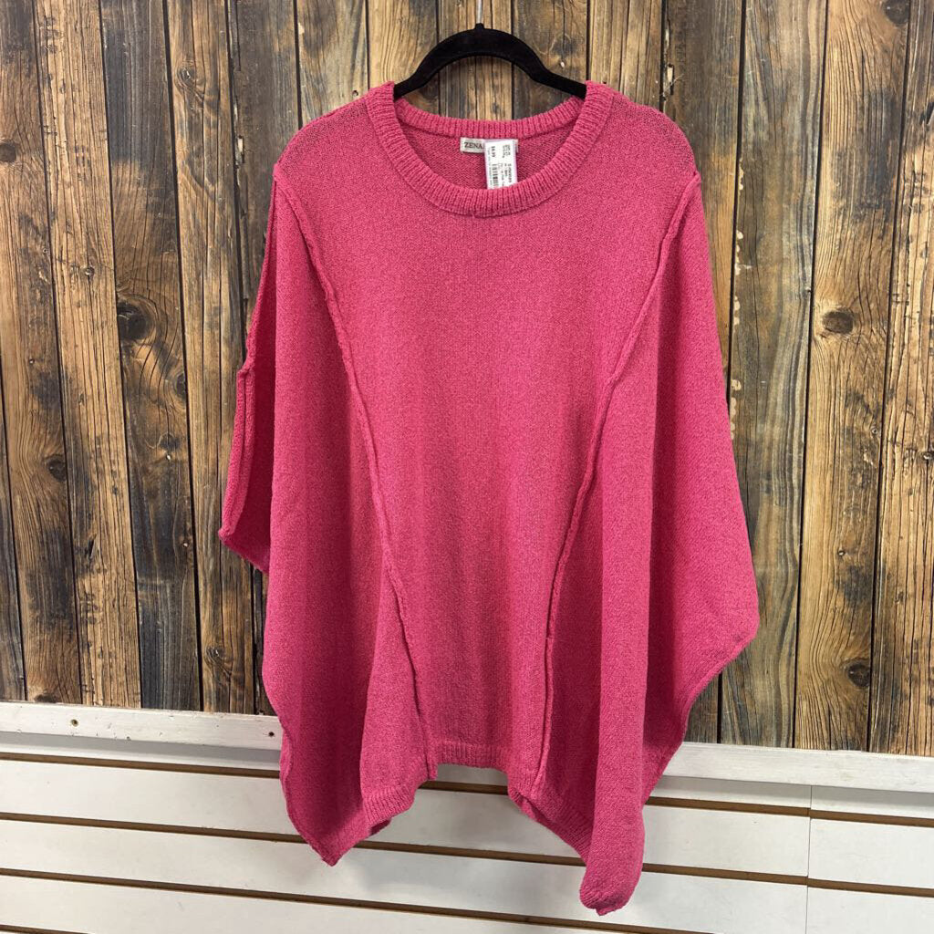Zenana Pink Top, Womens L/XL