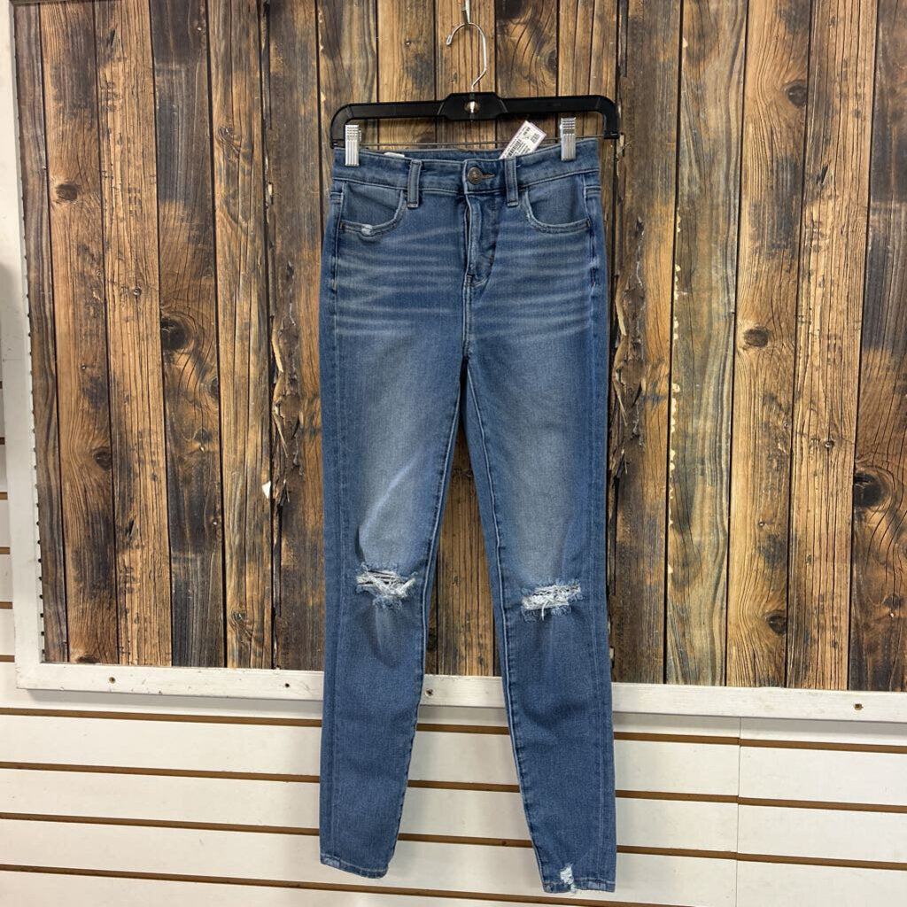 American Eagle High Rise Jeggings, Womens 0R