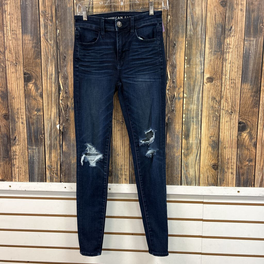 American Eagle High Rise Jeggings, Womens 2R