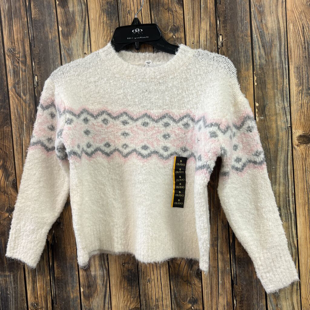 NWT White Sweater (1), Girls 6/6X