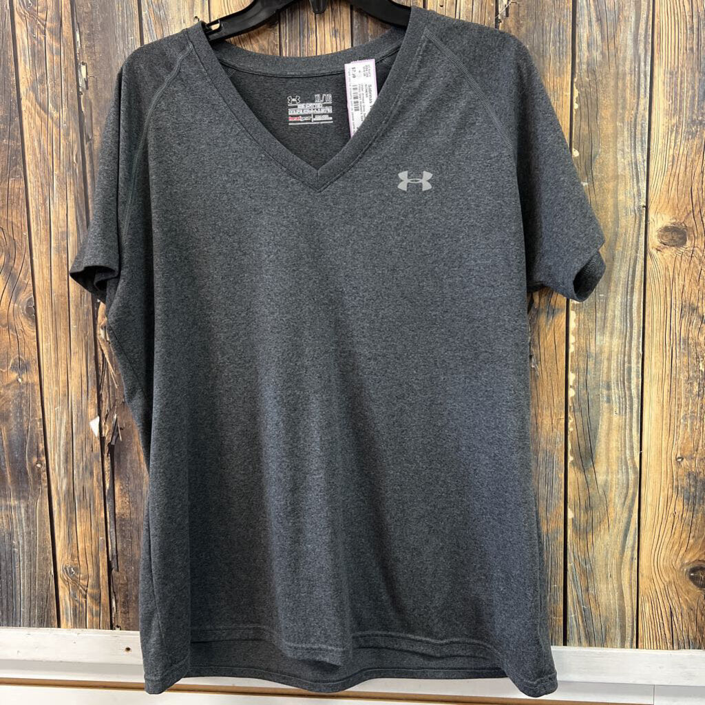 Under Armour Grey Semi Fitted Shirt Women's Size XL