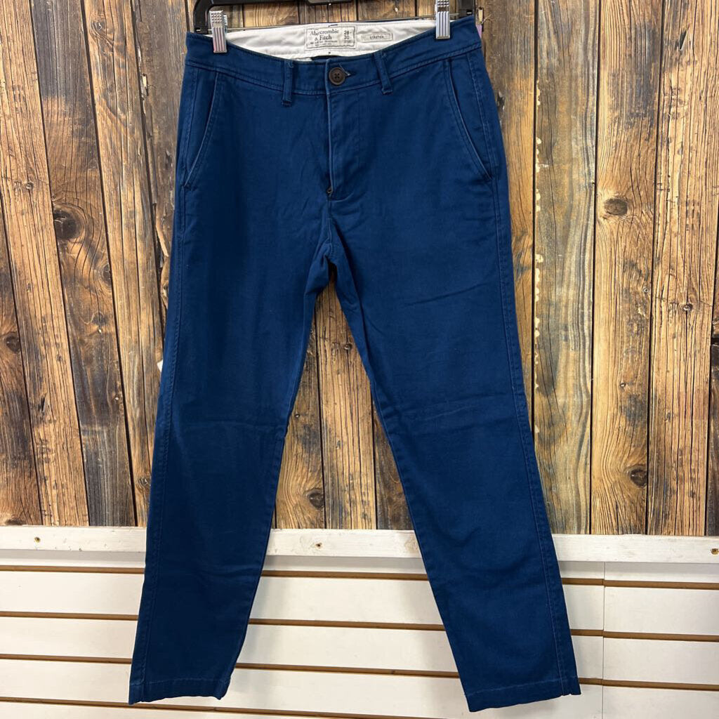 Abercrombie and Fitch Blue Pants Men's Size 28x30