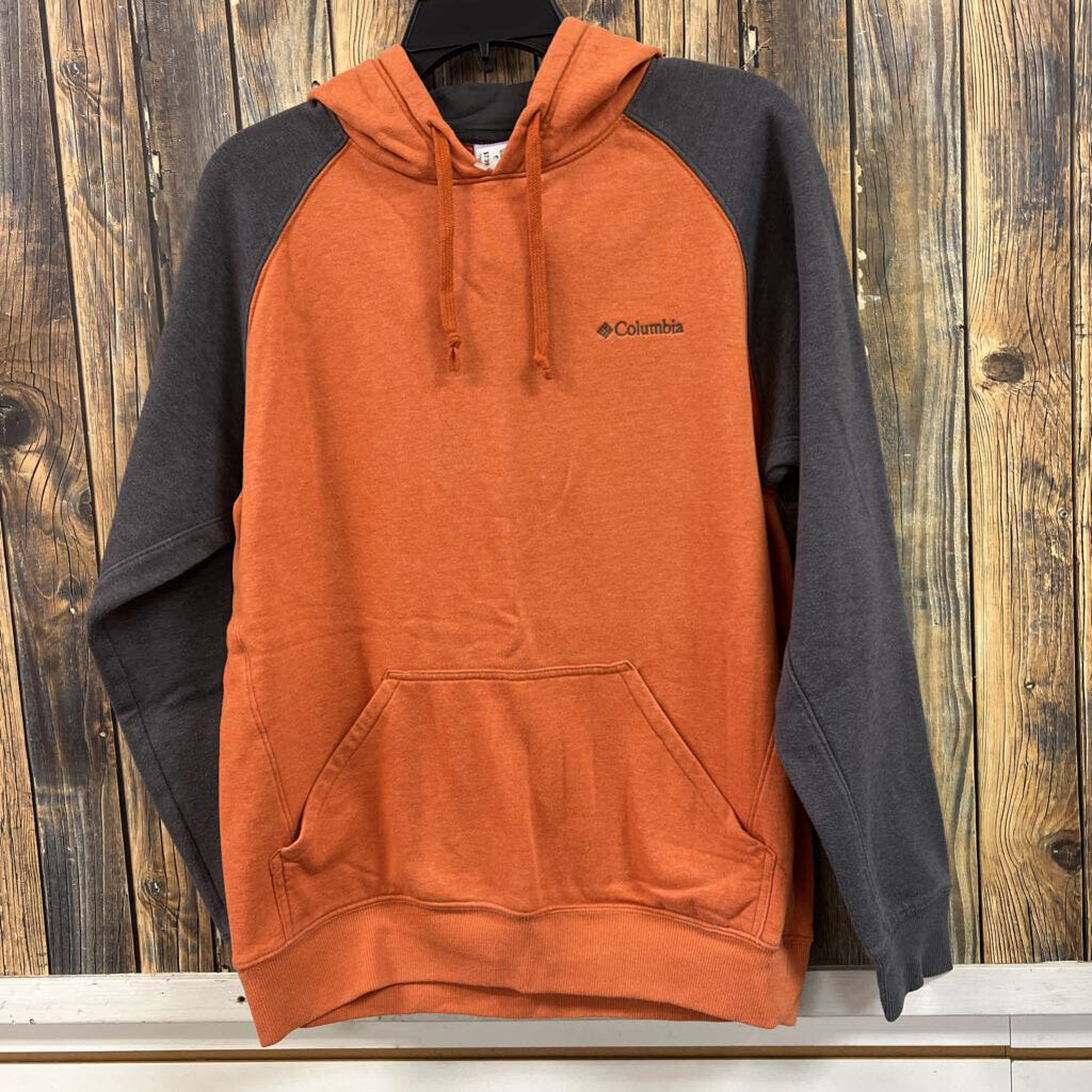 Columbia Orange and Grey Hoodie Men's Size S