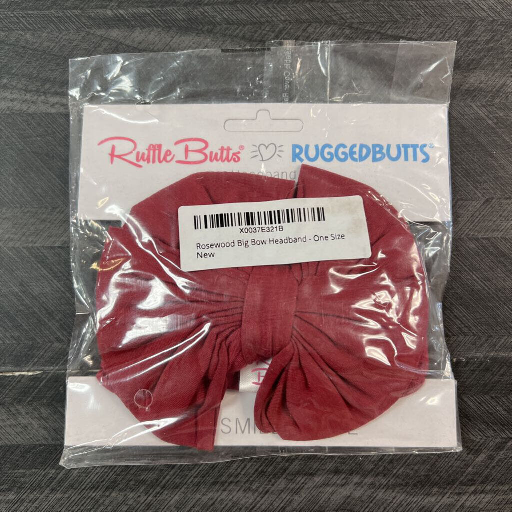 New Rufflebutts Big Bow Headband