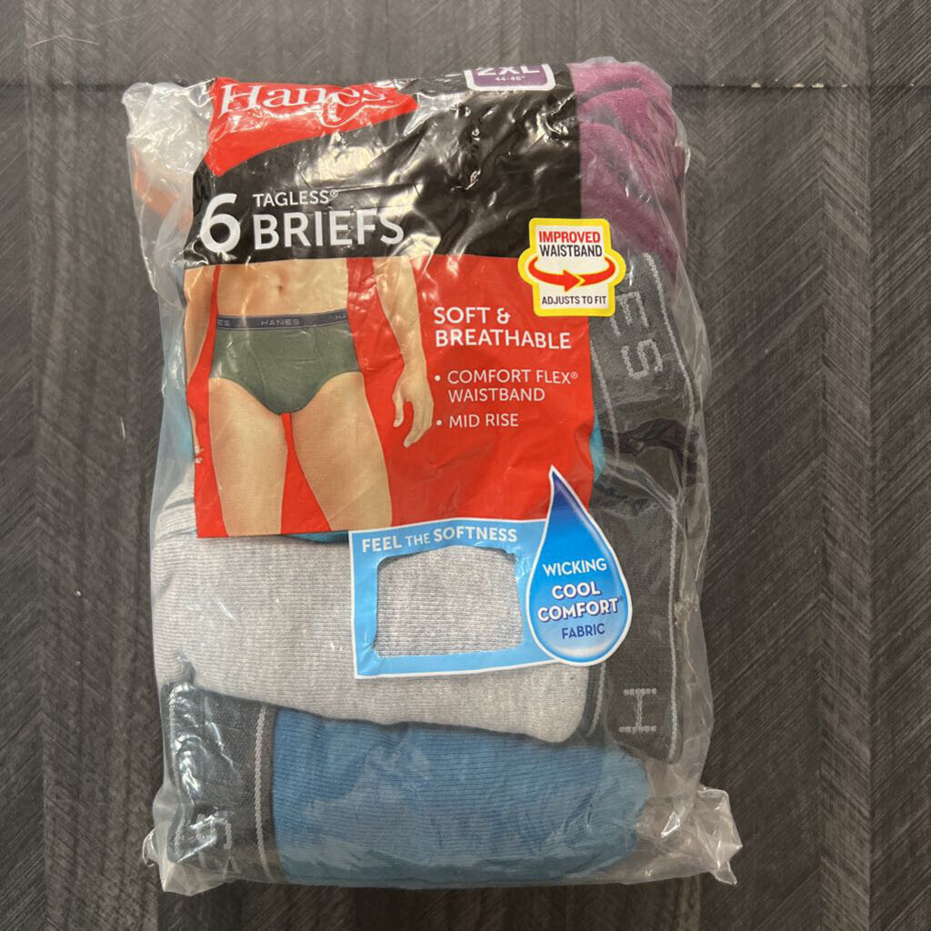 Hanes Briefs, Mens 2X