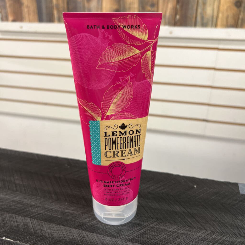 Bath & Body Works Lemon Pomegranate Cream Body Cream