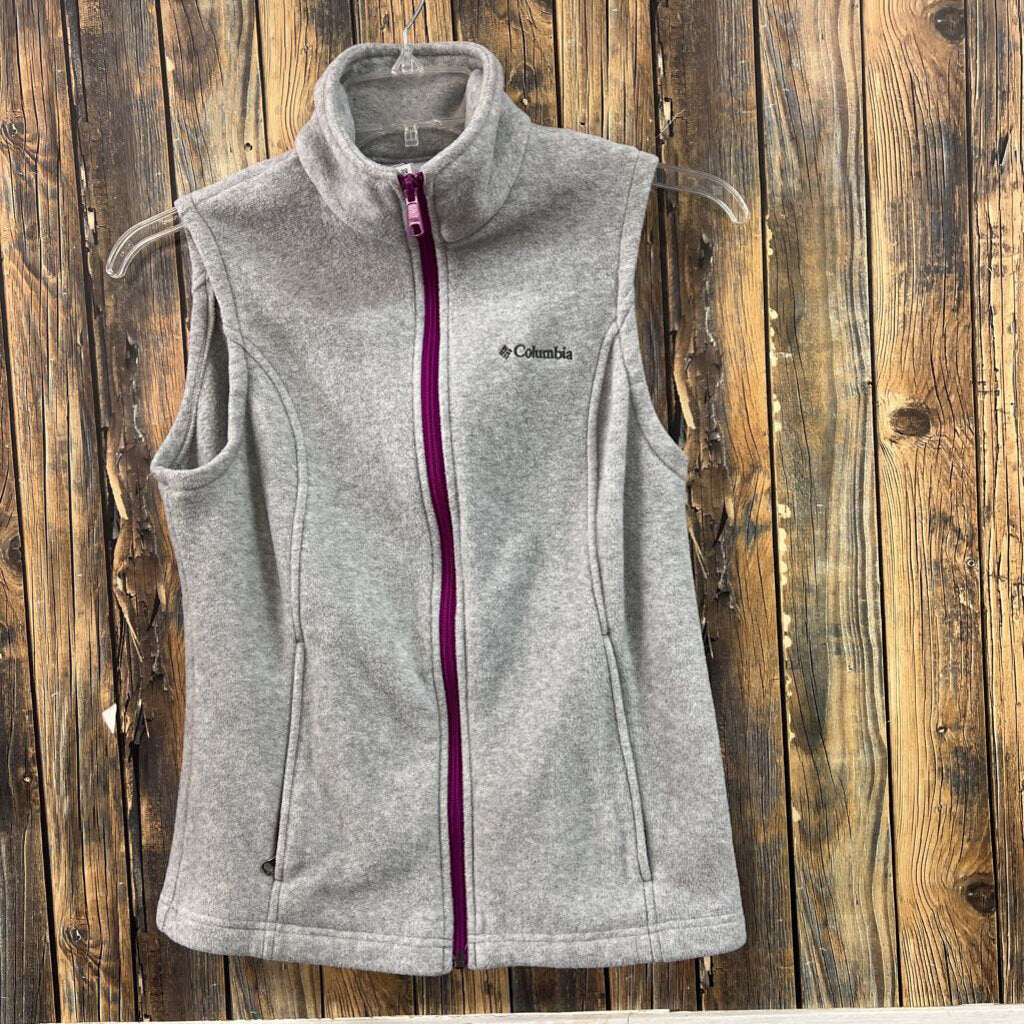 Columbia Grey Vest, Womens S