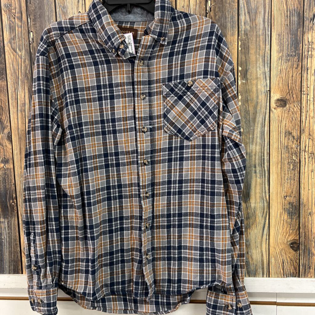 Lincoln Outfitters Button Up, Mens M