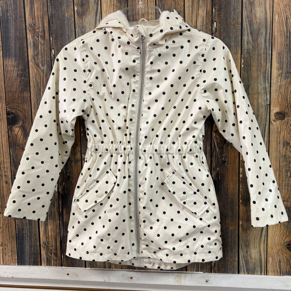 Live & Lottie Raincoat (Fuzzy Inside), Girls 8