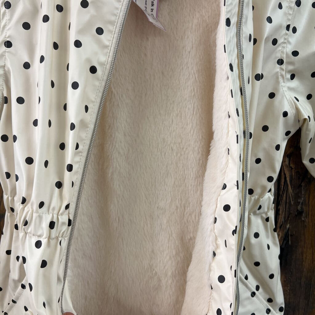 Live & Lottie Raincoat (Fuzzy Inside), Girls 8