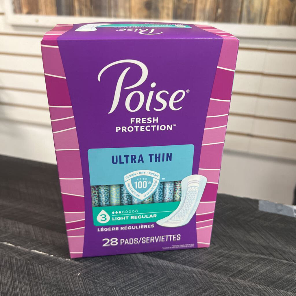 Poise Ultra Thin Pads (3)