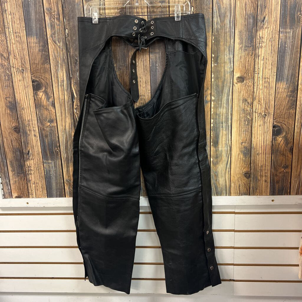 Genuine Leather Chaps, Adult XL