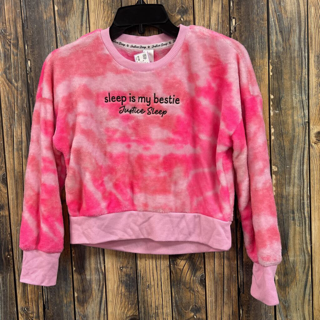 Justice Fuzzy Sleep Top, Girls 7/8