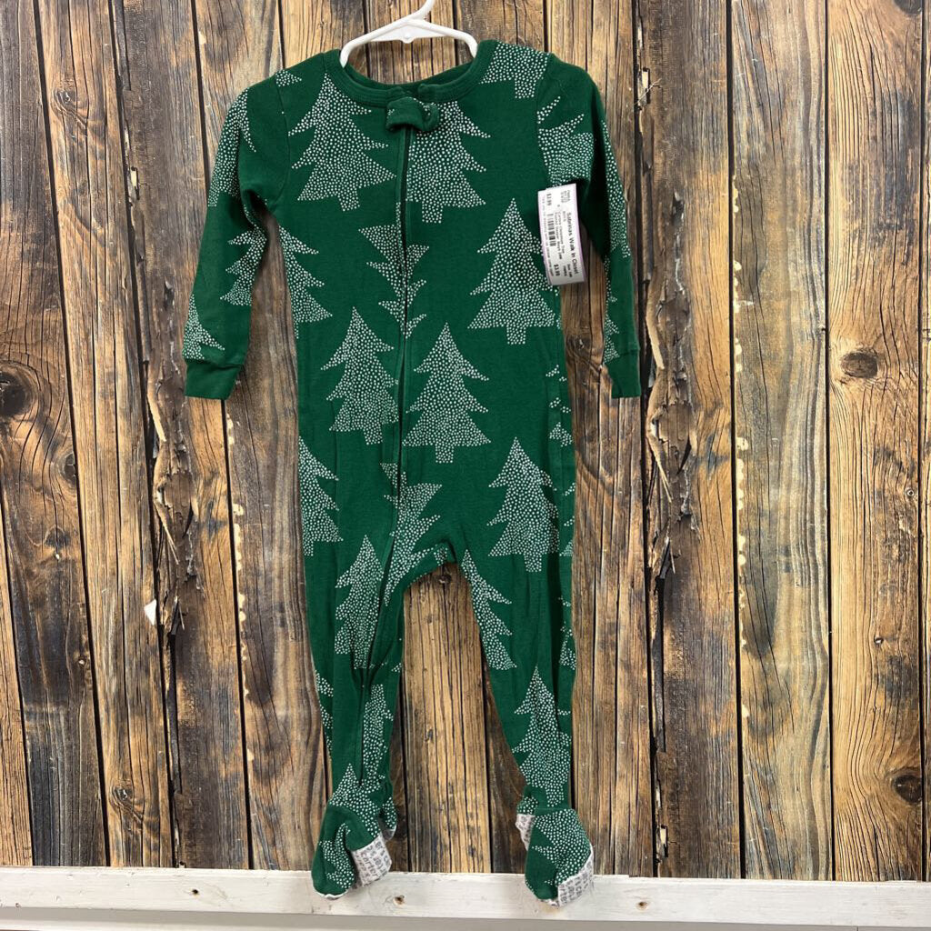Carters Christmas Tree Footed Sleeper, Boys 24M