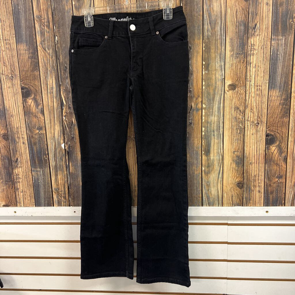 Wrangler Black Bootcut Jeans, Womens 7x30