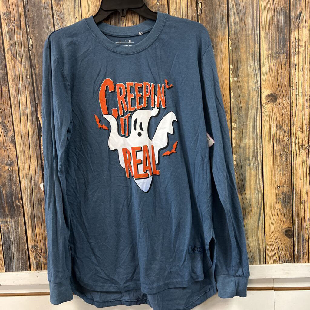 Royce Brand Creepin' it Real Top, Womens L