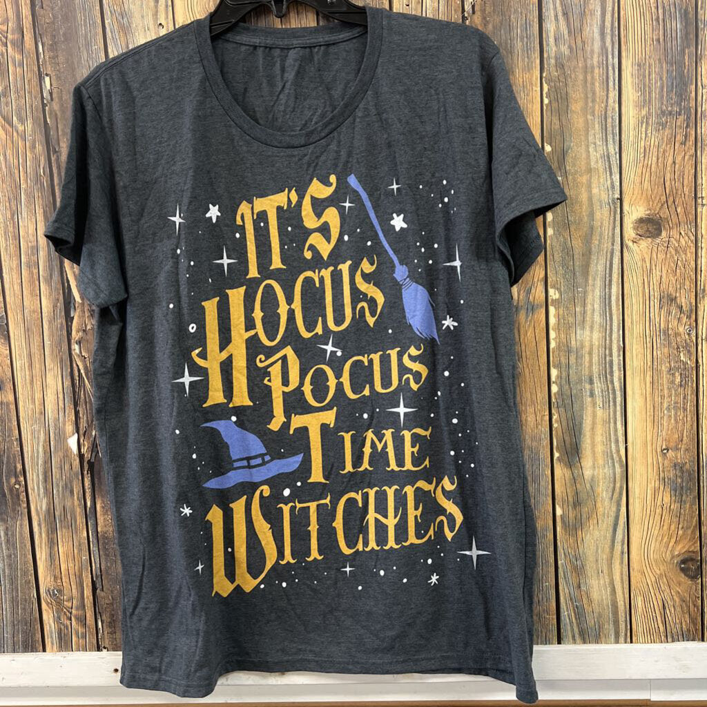 Hocus Pocus Witches Tee, Womens L