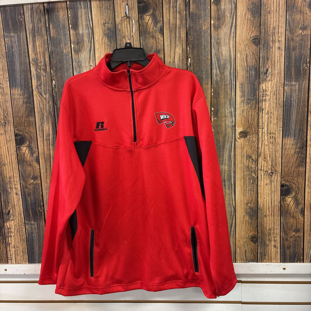WKU Red Pullover, Mens L