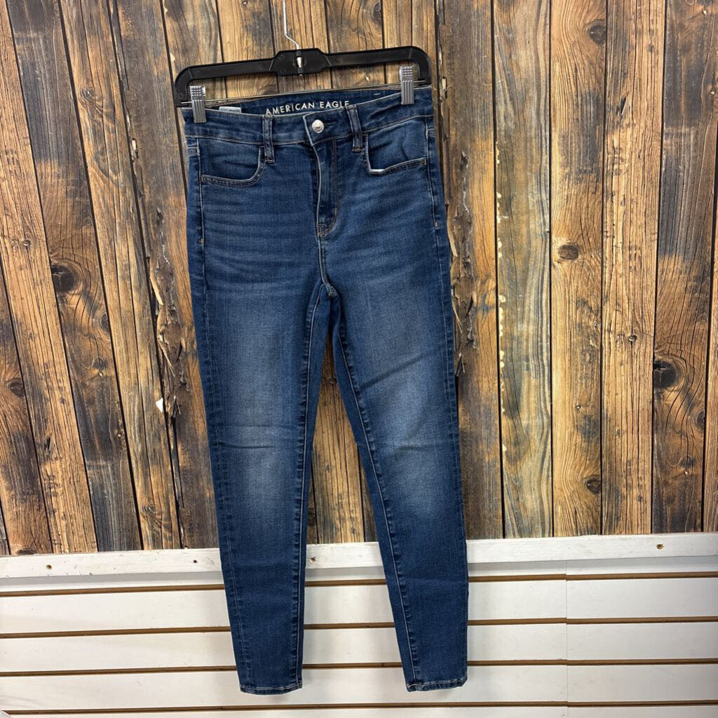 American Eagle High Rise Jeggings, Womens 2 Short