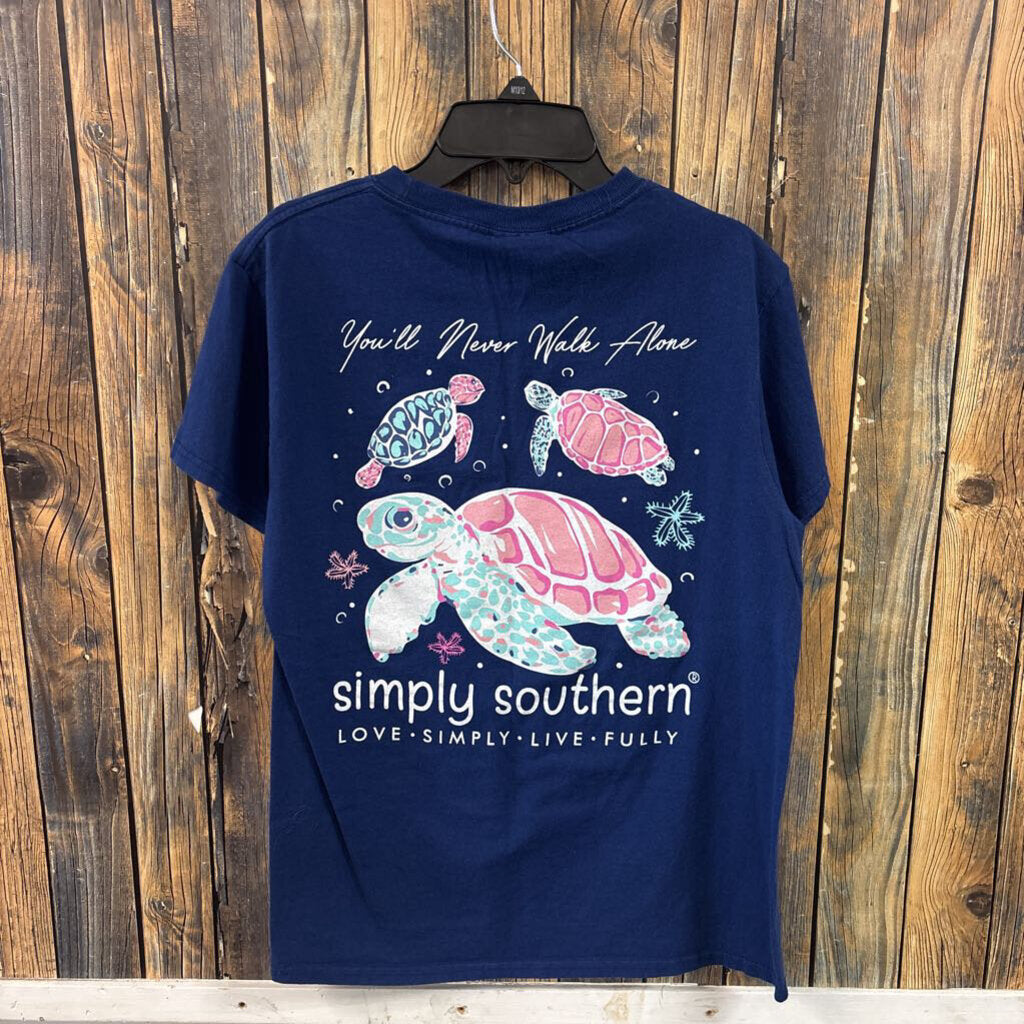 Simply Southern Turtle Tee, Womens S