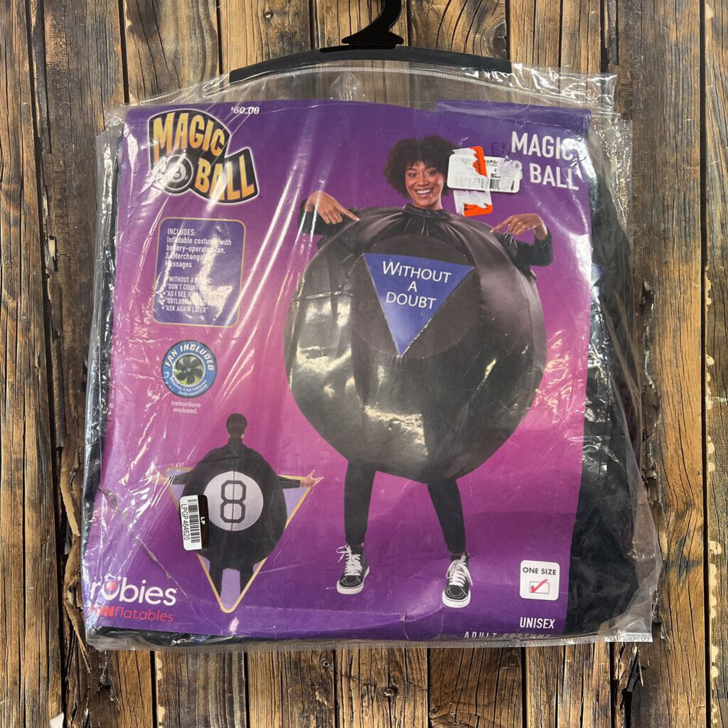 Magic 8 Ball Costume, Adult OS