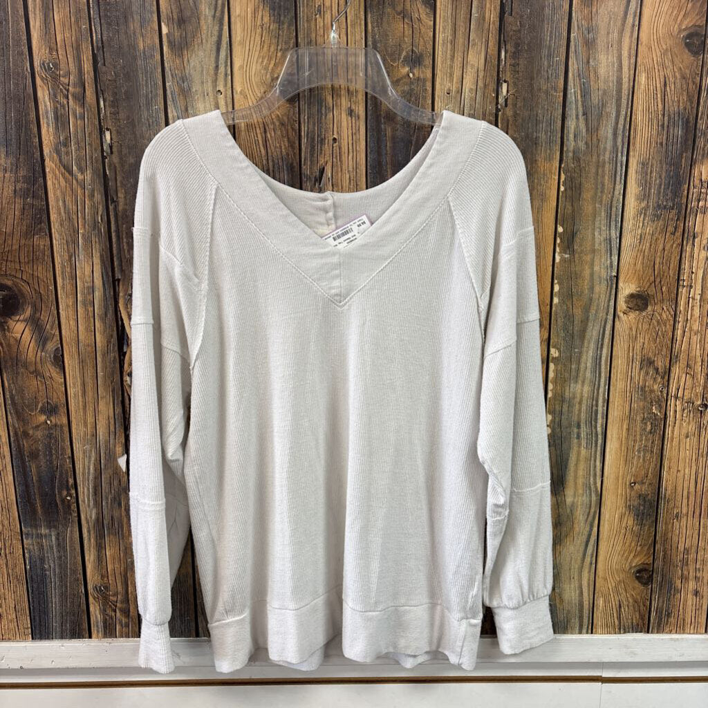 BKE Ribbed Top, Womens XS